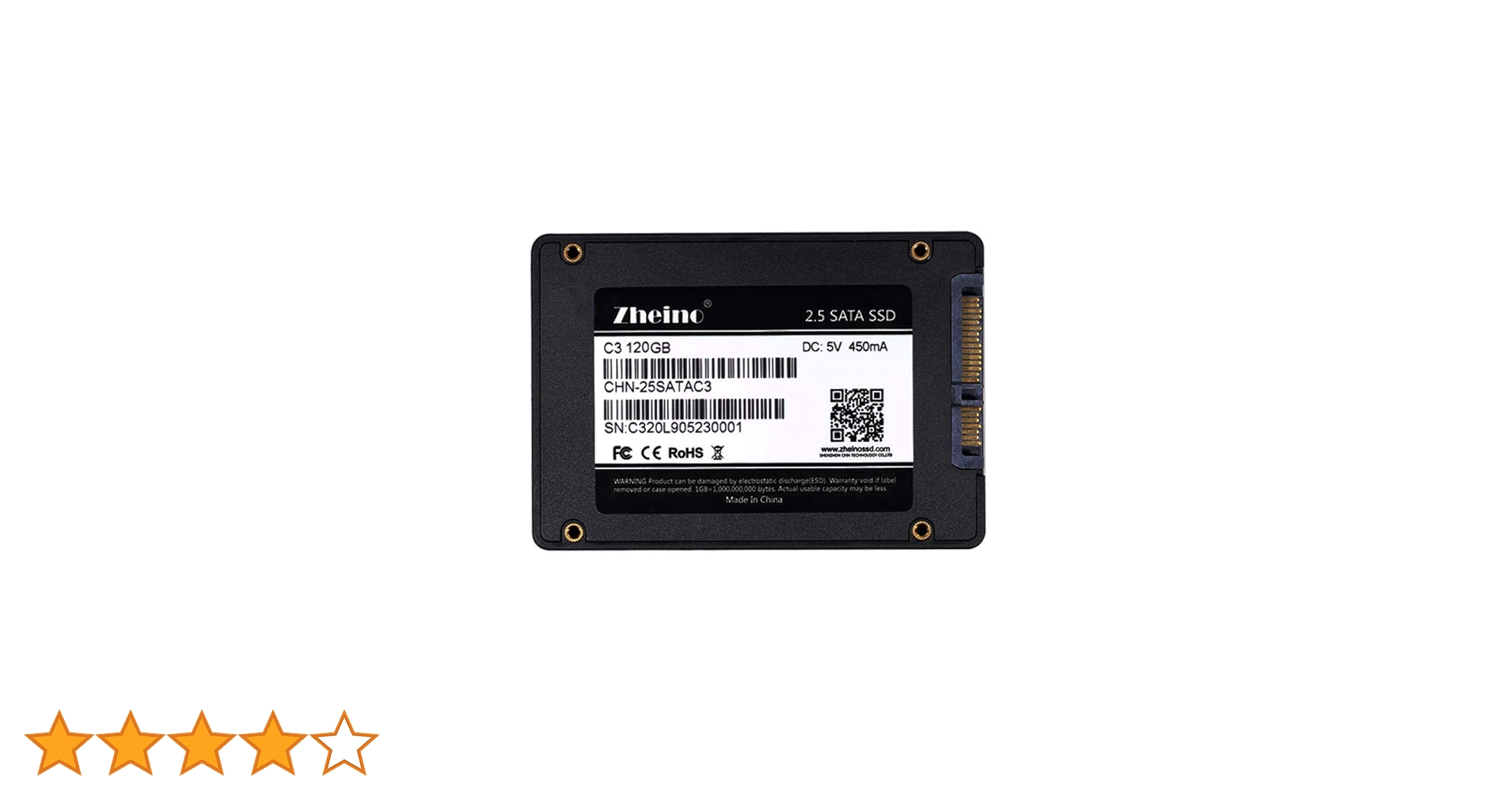 SATA SSD 2.5インチ　3個セット Amazon | Zheino SATA SSD 120GB 内蔵SSD C3 2.5インチ 7mm厚 3D